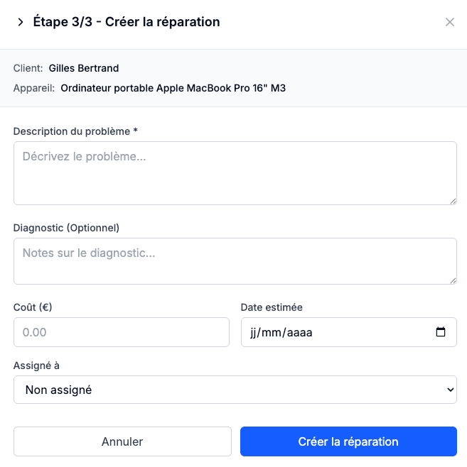 Le client se renseigne tout seul